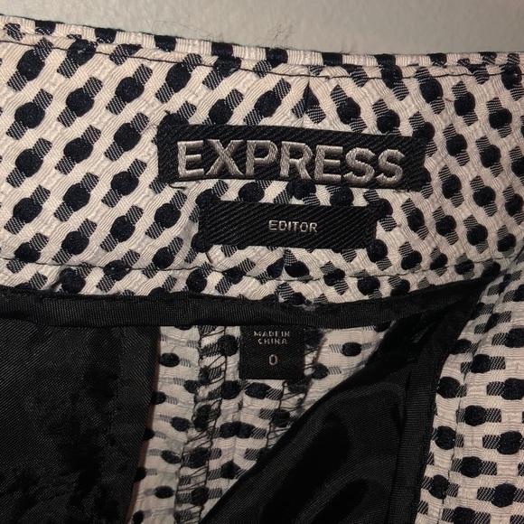 Black and white express capris pants - Picture 5 of 5
